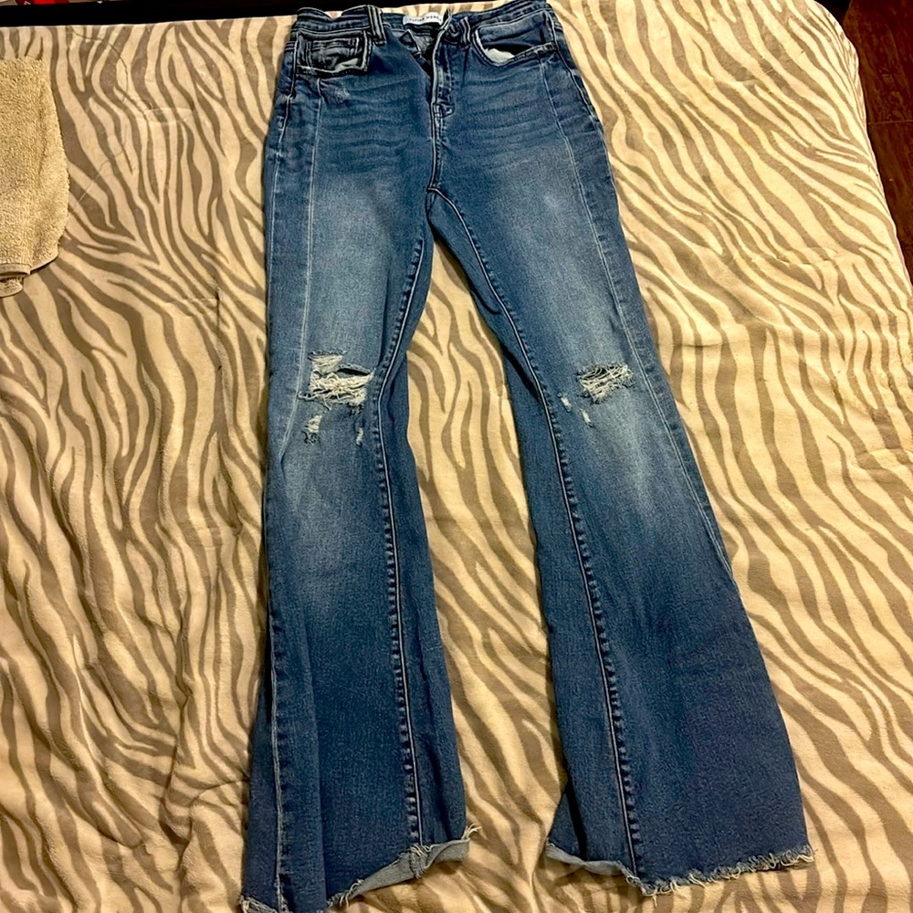 Flying monkey bootcut jeans